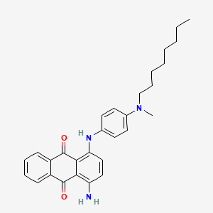 1-Amino-4-((4-(methyl(octyl)amino)phenyl)amino)anthracene-9,10-dione