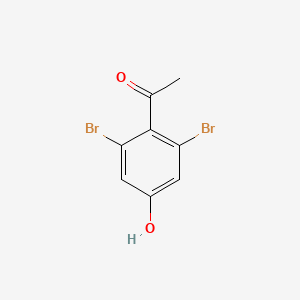 1-(2,6-Dibromo-4-hydroxyphenyl)ethanone