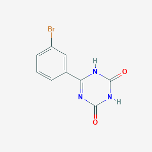 6-(3-Bromophenyl)-1,3,5-triazine-2,4(1H,3H)-dione