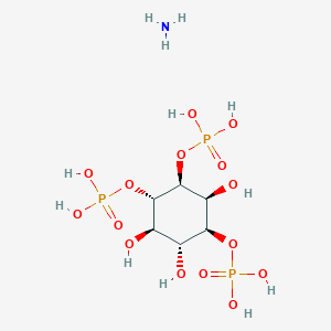 azane;[(1S,2R,3R,4S,5S,6S)-2,3,5-trihydroxy-4,6-diphosphonooxycyclohexyl] dihydrogen phosphate