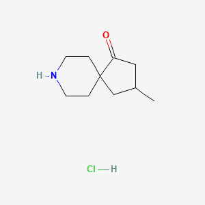 3-Methyl-8-azaspiro[4.5]decan-1-one hcl