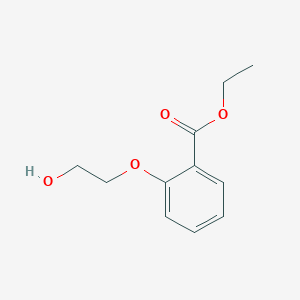 molecular formula C11H14O4 B1315010 Benzoic acid, 2-(2-hydroxyethoxy)-, ethyl ester CAS No. 91971-26-5