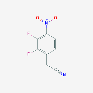 2,3-Difluoro-4-nitrophenylacetonitrile