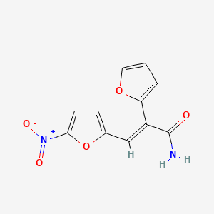 (E)-2-(2-Furyl)-3-(5-nitro-2-furyl)acrylamide