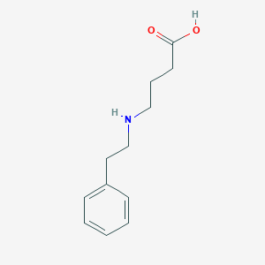 Butanoic acid, 4-[(2-phenylethyl)amino]-