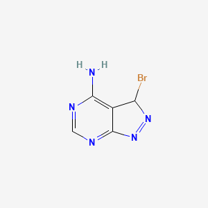 3-bromo-3H-Pyrazolo[3,4-d]pyrimidin-4-amine