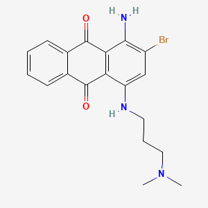 1-Amino-2-bromo-4-((3-(dimethylamino)propyl)amino)anthraquinone