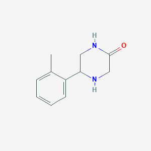 5-(2-Methylphenyl)piperazin-2-one