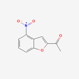 1-(4-Nitrobenzofuran-2-yl)ethanone