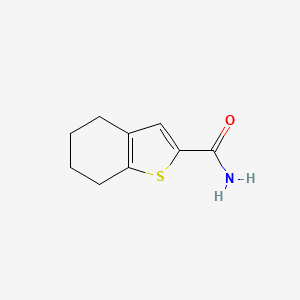B1315036 4,5,6,7-Tetrahydrobenzo[b]thiophene-2-carboxamide CAS No. 57021-58-6