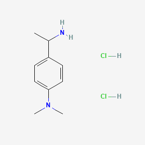 4-(1-Aminoethyl)-N,N-dimethylaniline 2hcl