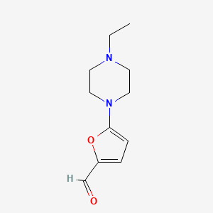 5-(4-Ethylpiperazin-1-yl)furan-2-carbaldehyde