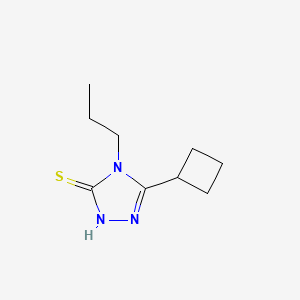 5-cyclobutyl-4-propyl-4H-1,2,4-triazole-3-thiol