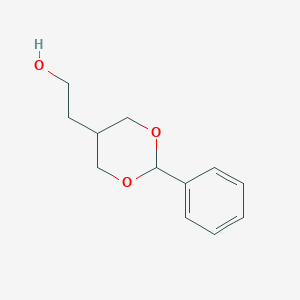 1,3-Dioxane-5-ethanol, 2-phenyl-, trans-