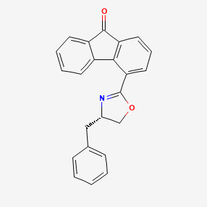 (S)-4-(4-Benzyl-4,5-dihydrooxazol-2-yl)-9H-fluoren-9-one