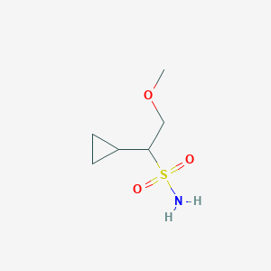 1-Cyclopropyl-2-methoxyethane-1-sulfonamide