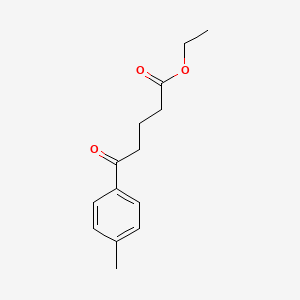 molecular formula C14H18O3 B1315055 5-(4-甲苯基)-5-氧代戊酸乙酯 CAS No. 42482-94-0