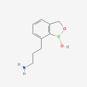 7-(3-Aminopropyl)benzo[c][1,2]oxaborol-1(3H)-ol