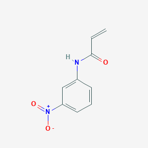 molecular formula C9H8N2O3 B1315057 N-(3-nitrophenyl)acrylamide CAS No. 17090-15-2
