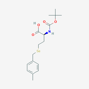 (2S)-4-[(4-methylphenyl)methylselanyl]-2-[(2-methylpropan-2-yl)oxycarbonylamino]butanoic acid