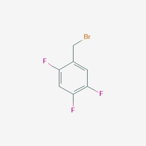 molecular formula C7H4BrF3 B131506 2,4,5-三氟苯甲基溴 CAS No. 157911-56-3