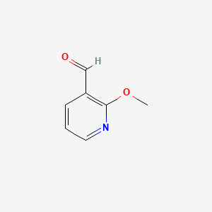 molecular formula C7H7NO2 B1315060 2-Methoxypyridine-3-Carbaldehyde CAS No. 71255-09-9
