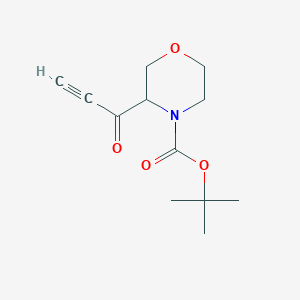 tert-Butyl 3-(prop-2-ynoyl)morpholine-4-carboxylate