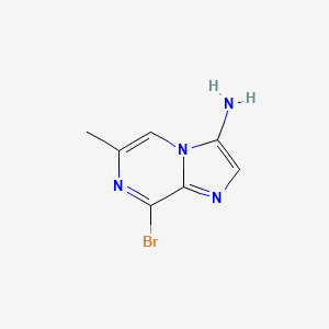 8-Bromo-6-methylimidazo[1,2-a]pyrazin-3-amine