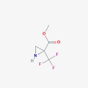 Methyl 2-(trifluoromethyl)aziridine-2-carboxylate