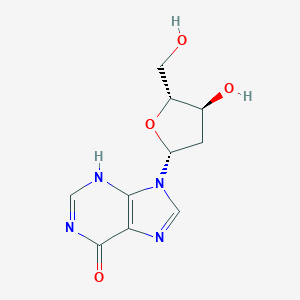 molecular formula C10H12N4O4 B131508 2'-脱氧肌苷 CAS No. 890-38-0