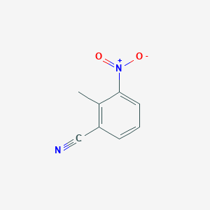 molecular formula C8H6N2O2 B1315095 2-Methyl-3-nitrobenzonitrile CAS No. 71516-35-3