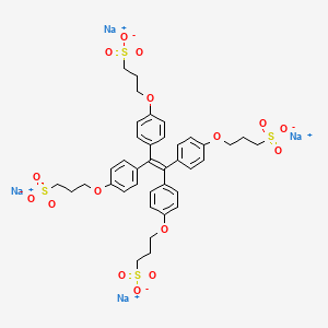 Sodium 3,3',3'',3'''-((ethene-1,1,2,2-tetrayltetrakis(benzene-4,1-diyl))tetrakis(oxy))tetrakis(propane-1-sulfonate)