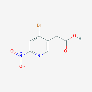 2-(4-Bromo-6-nitropyridin-3-yl)acetic acid