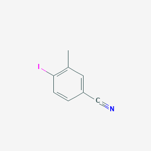 molecular formula C8H6IN B1315100 4-Iodo-3-methylbenzonitrile CAS No. 42872-85-5