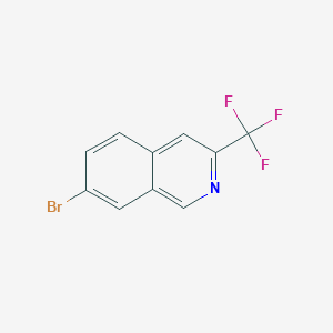 7-Bromo-3-(trifluoromethyl)isoquinoline