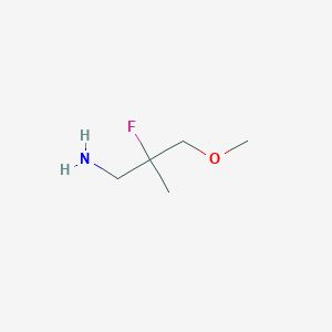 2-Fluoro-3-methoxy-2-methylpropan-1-amine