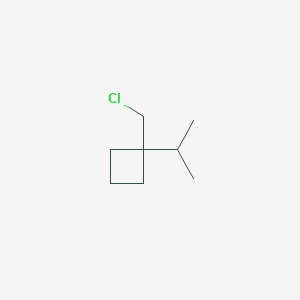 1-(Chloromethyl)-1-(propan-2-yl)cyclobutane