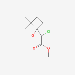 Methyl 2-chloro-4,4-dimethyl-1-oxaspiro[2.3]hexane-2-carboxylate