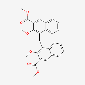 Dimethyl 4,4'-methylenebis(3-methoxy-2-naphthoate)