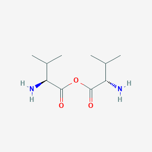 molecular formula C10H20N2O3 B13151209 Valinanhydrid 