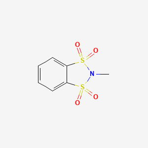 2-Methyl-2H-benzo[d][1,3,2]dithiazole 1,1,3,3-tetraoxide