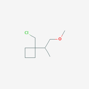 1-(Chloromethyl)-1-(1-methoxypropan-2-yl)cyclobutane