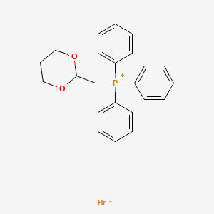 [(1,3-Dioxan-2-yl)methyl](triphenyl)phosphanium bromide