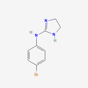 N-(4-bromophenyl)-4,5-dihydro-1H-imidazol-2-amine