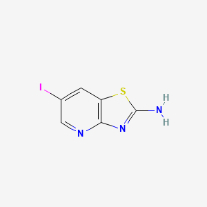 6-Iodothiazolo[4,5-b]pyridin-2-amine