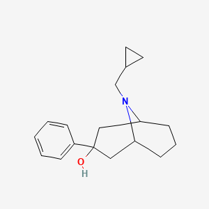 9-(Cyclopropylmethyl)-3-phenyl-9-azabicyclo[3.3.1]nonan-3-ol