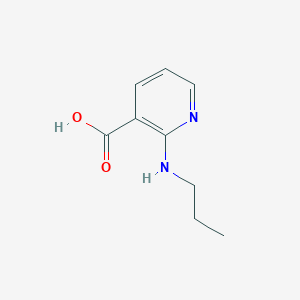 molecular formula C9H12N2O2 B1315137 2-(丙基氨基)烟酸 CAS No. 74611-52-2