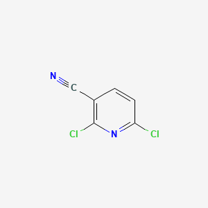 molecular formula C6H2Cl2N2 B1315141 2,6-Dichloropyridine-3-carbonitrile CAS No. 40381-90-6