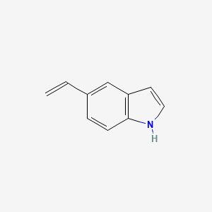 molecular formula C10H9N B1315147 5-Vinyl-1H-indole CAS No. 77132-99-1