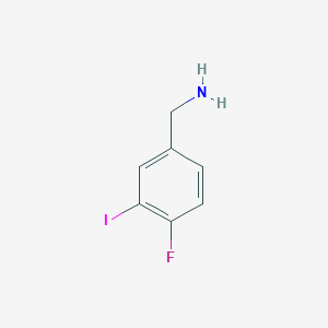 4-Fluoro-3-iodobenzylamine